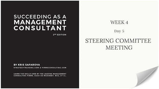 029 SAAMC Week 4 - Day 5 Steering Committee Meeting