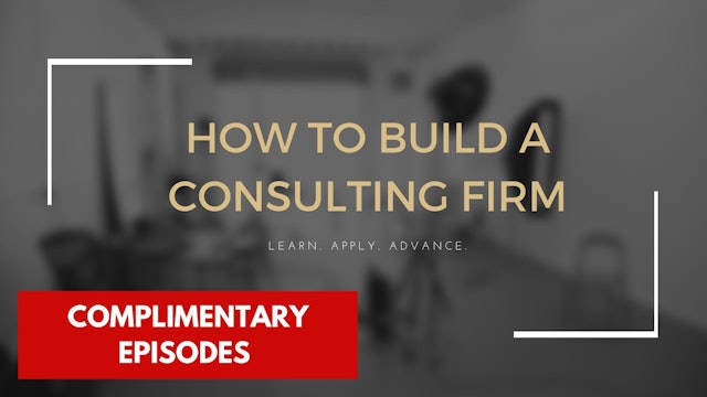 How to Build a Consulting Firm
