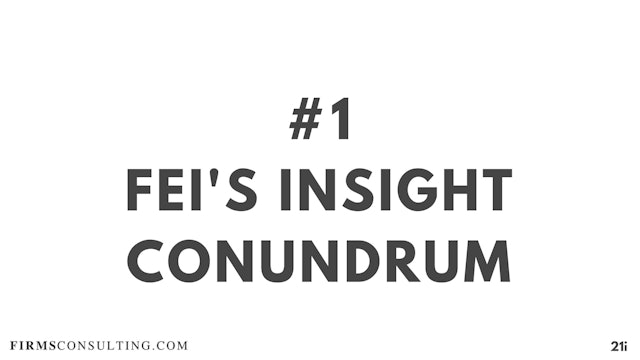 1 21D I Fei's Insight Conundrum