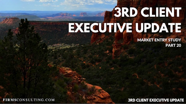 US P20 3rd Client Executive Update