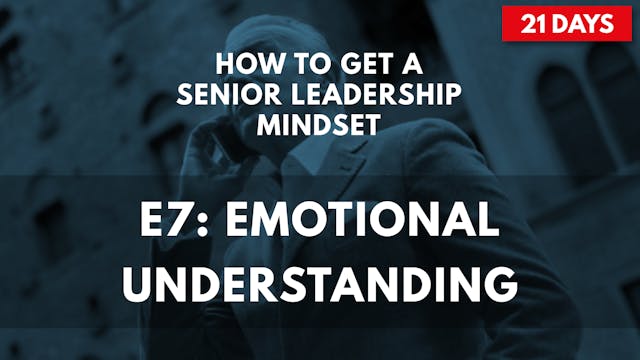 7 21D Insider Emotional understanding