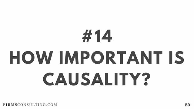 14 BD How important is causality