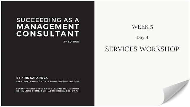 031 SAAMC Week 5 - Day 4 Services Workshop
