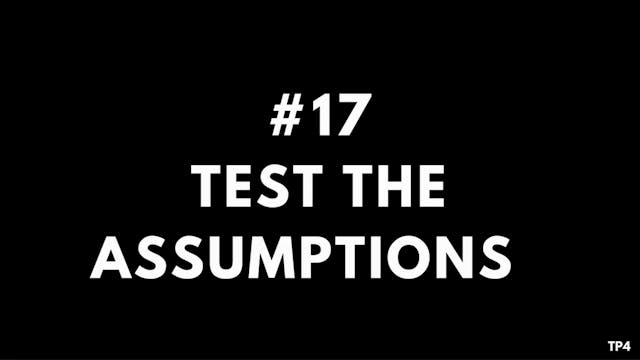 17 T13 TP4 Test the assumptions
