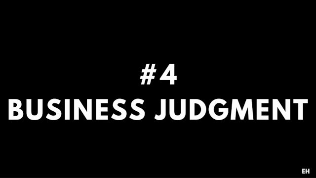 4 2 EH Business judgement