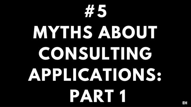 5 3.1 EH Myths in consulting P1
