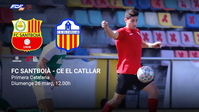 FC SANTBOIÀ  - CE EL CATLLAR