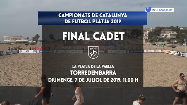 Campionats de Catalunya Futbol Platja...