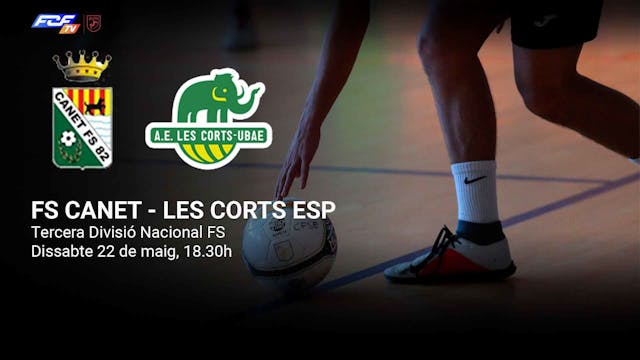 FS Canet - Les Corts Esp. Futsal