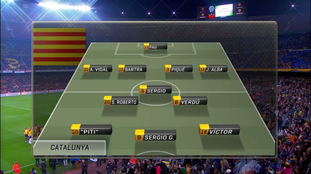 Futbol Catalunya - Euskadi 26-12-2015