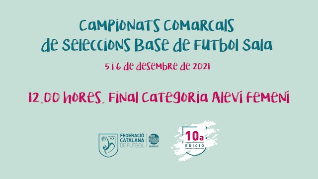 FINAL ALEVÌ FEMENÍ