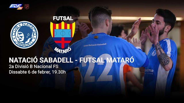 Natació Sabadell - Futsal Mataró