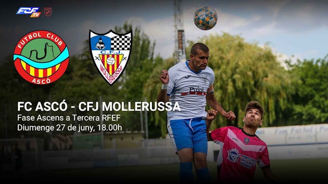 FC ASCÓ - CFJ MOLLERUSSA