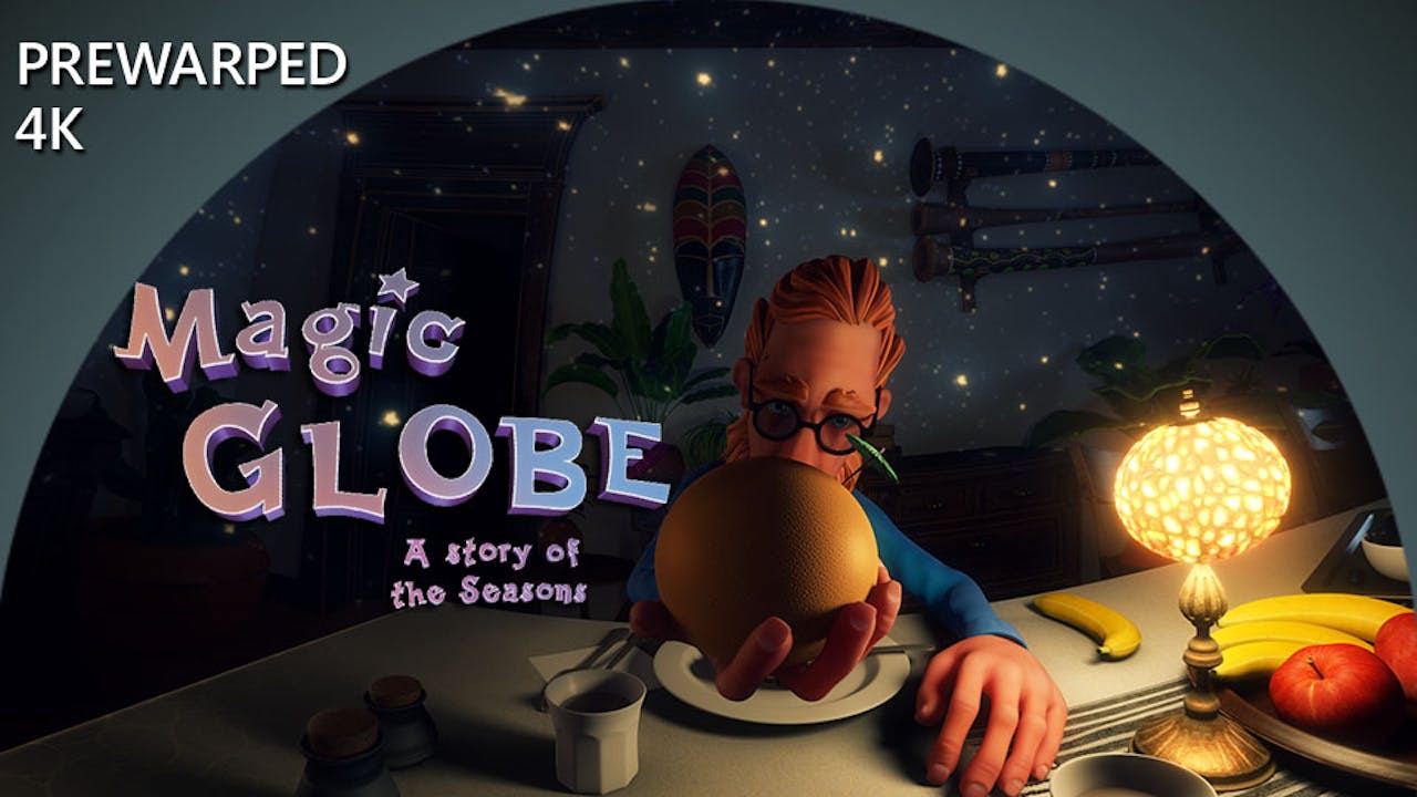 Magic Globe - 4k - Ukrainian