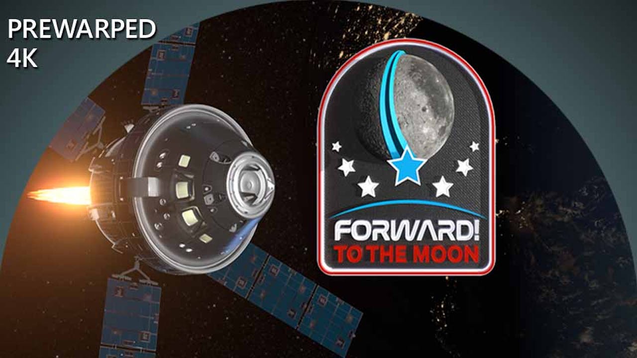 Forward To The Moon - 4k