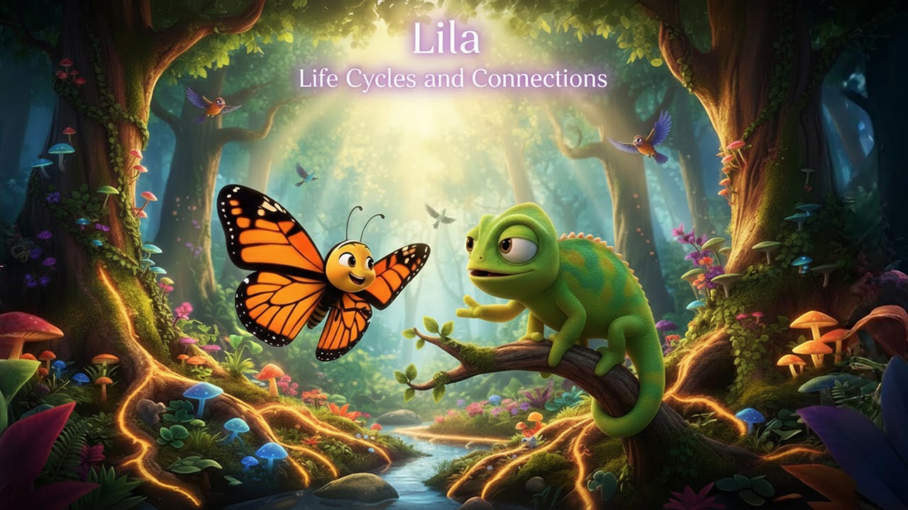 Lila Life Cycles And Connections [2048F]