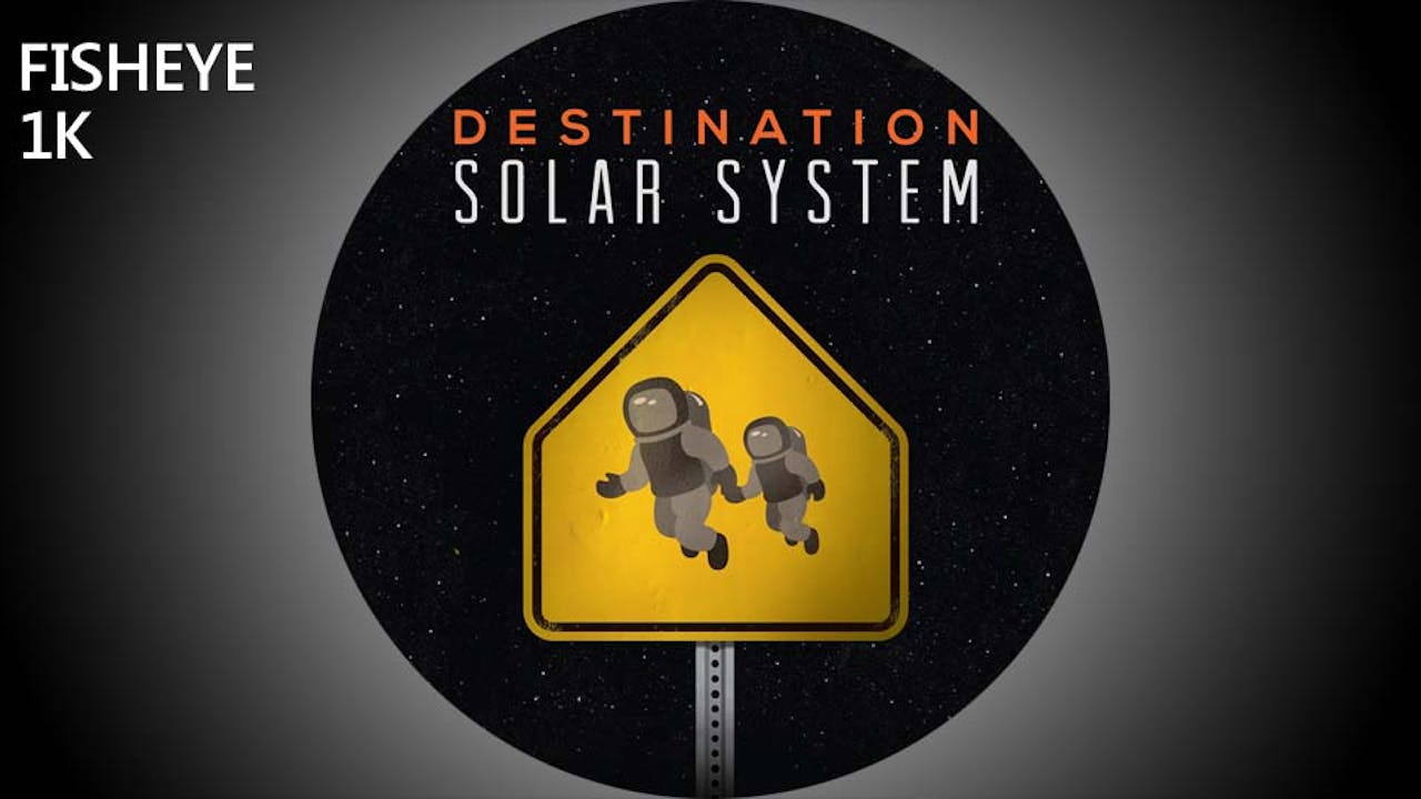 Destination Solar System - fisheye
