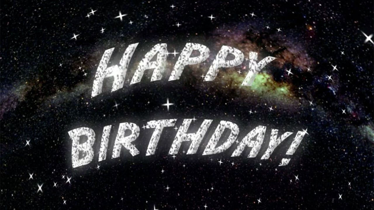 Happy Birthday From The Stars [1080F]