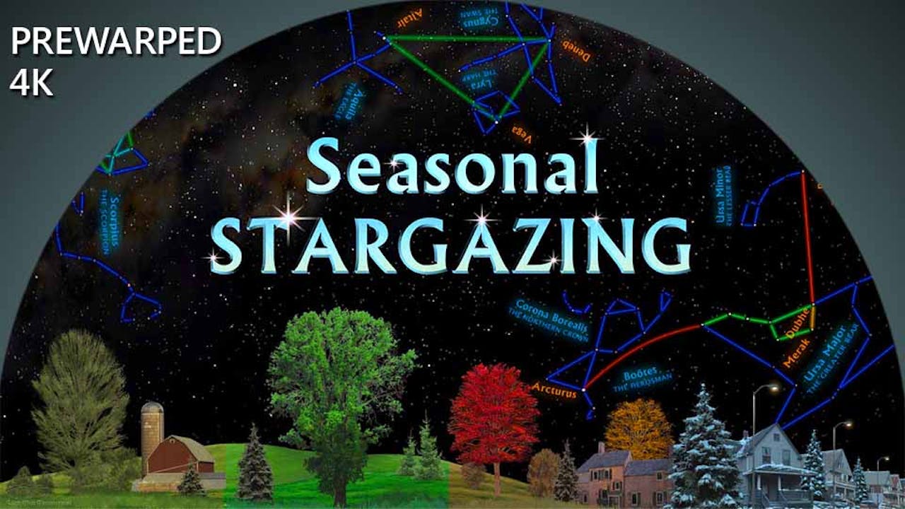 Seasonal STARGAZING - 4k