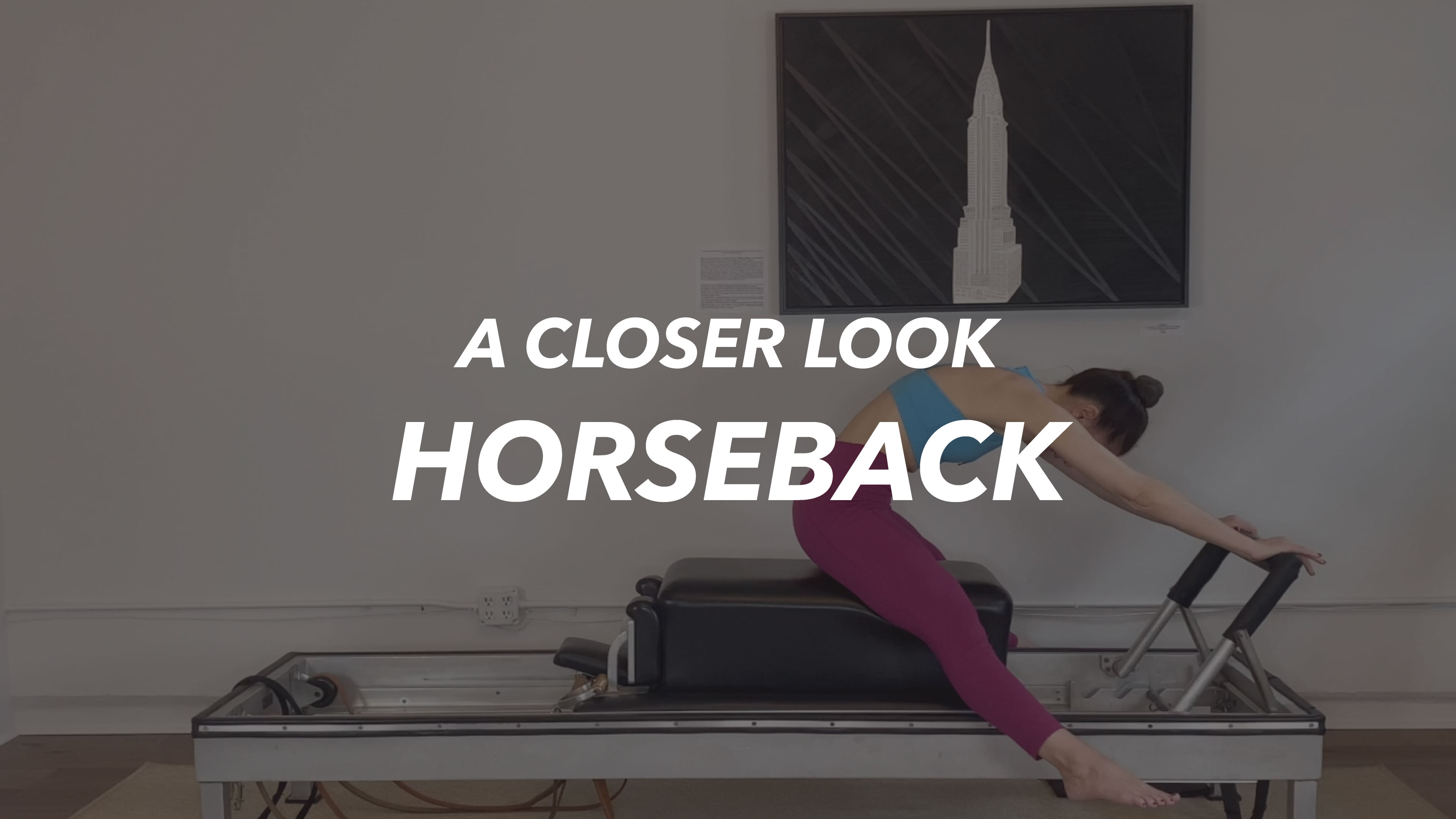 Horseback on the Reformer