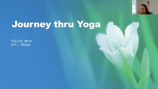 Journey Thru Yoga - Webinar
