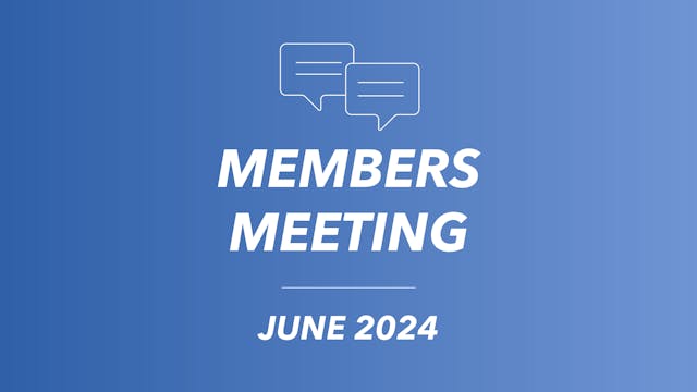 Members' Meeting June 2024