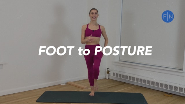 Foot to Posture (Balance)