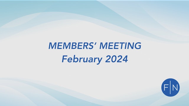 Members' Meeting February 2024