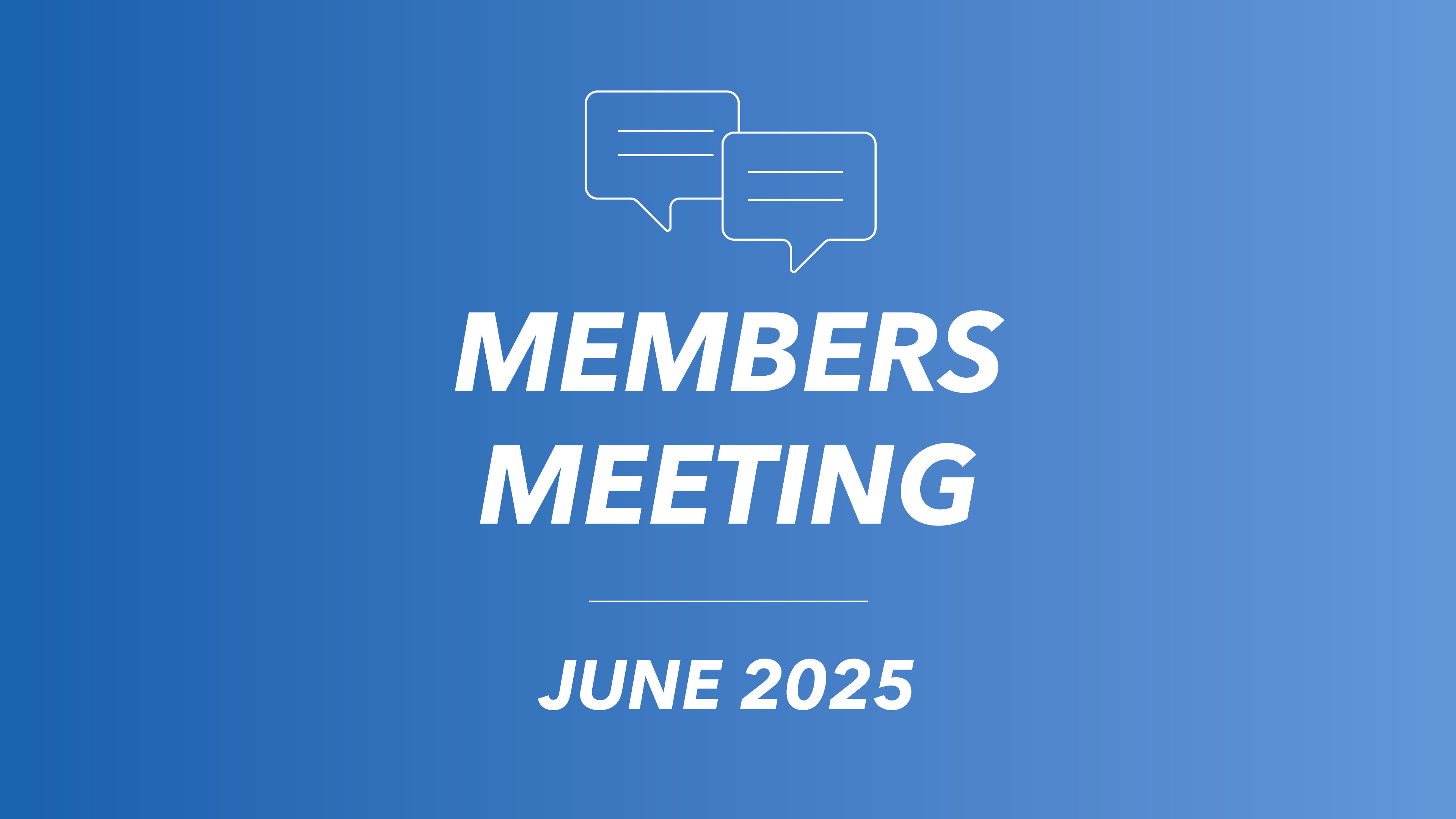 June Meeting