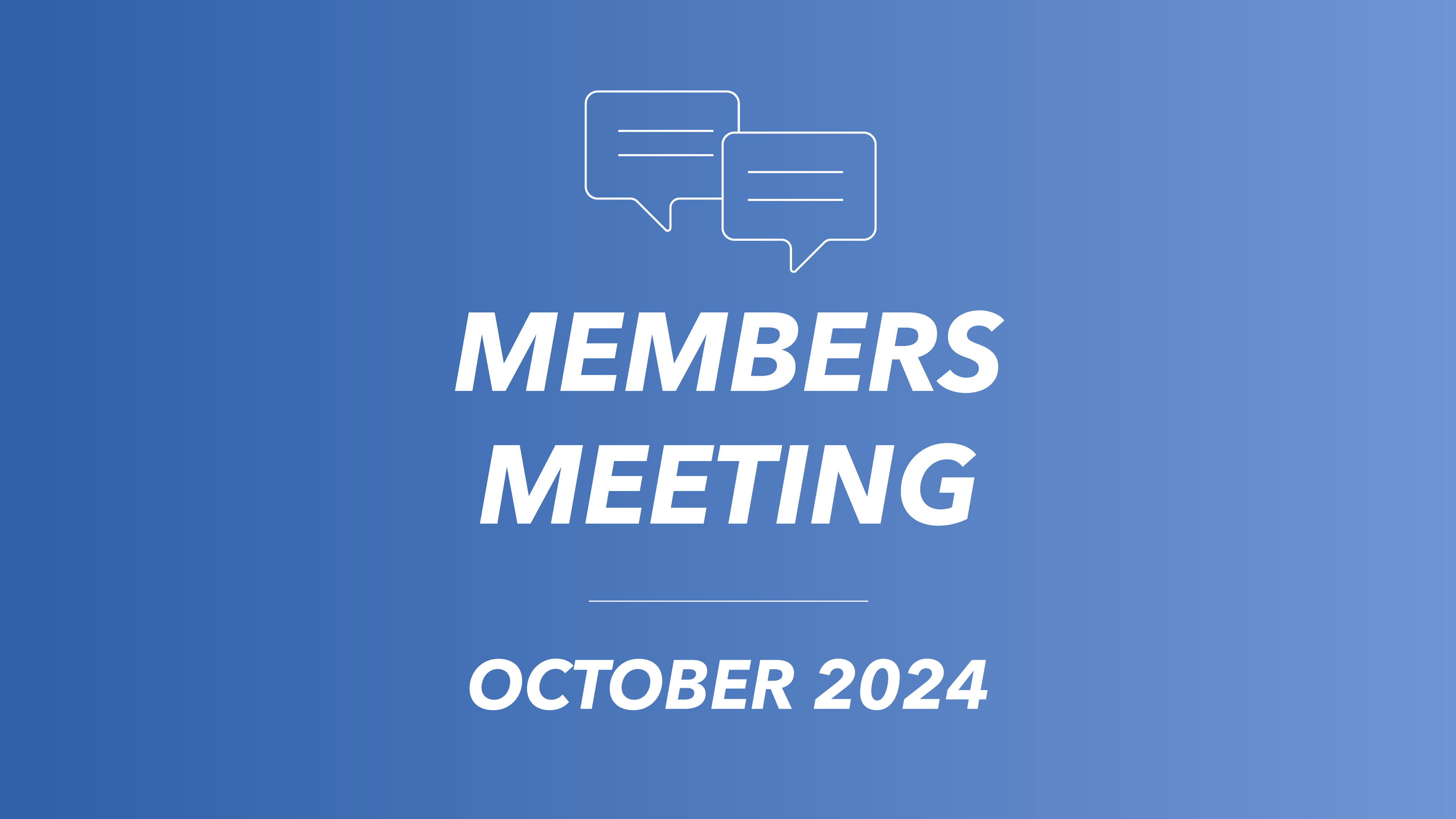 Meeting October