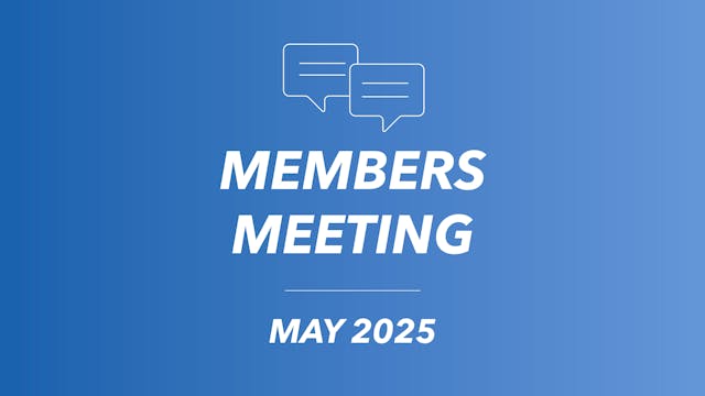Members' Meeting May