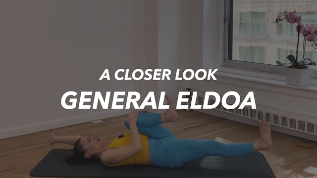 A Closer LOOK: General ELDOA