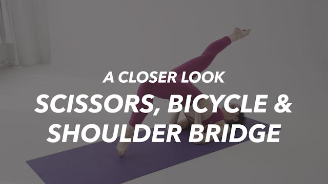 Scissors - Bicycles - Shoulder Bridge
