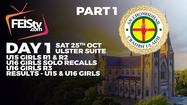 Ulsters 2025 Day 1 - Ulster Suite PART 1