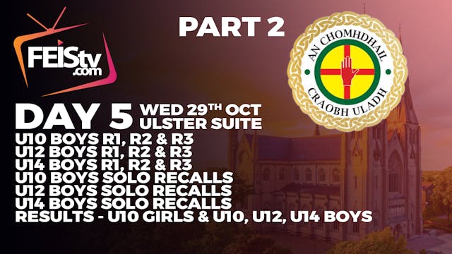 Ulsters 2025 Day 5 - Ulster Suite PART 2