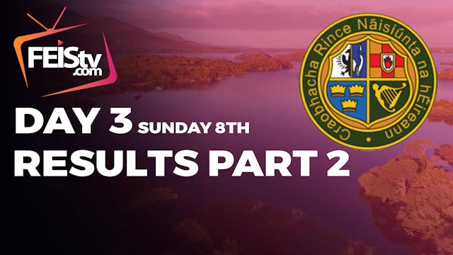 Irish Nationals 2025 Day 3 - RESULTS PART 2