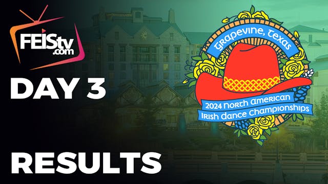 NAIDC 2024 Day 3 - RESULTS