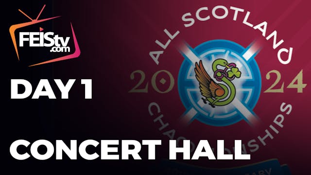All Scotland Championships 2024 Day 1 - Concert Hall