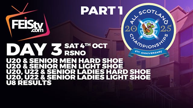 AS 2025 Day 3 - RSNO PART 1