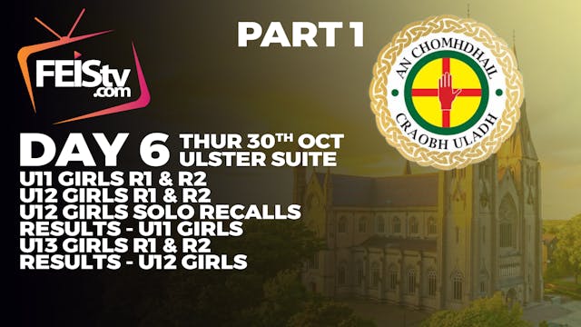 Ulsters 2025 Day 6 - Ulster Suite PART 1