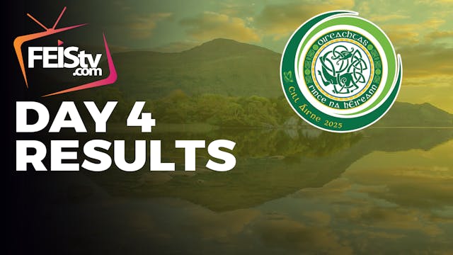 All Ireland Day 4 - RESULTS