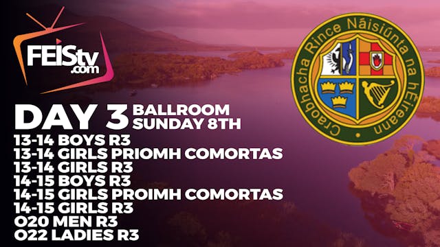 Irish Nationals 2025 Day 3 - BALLROOM