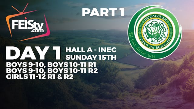 All Ireland 2026 Day 1 - HALL A (INEC) PART 1