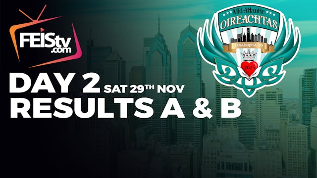 MARO 2025 Day 2 - RESULTS A & B