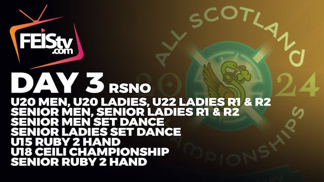 All Scots 2024 Day 3 - RSNO