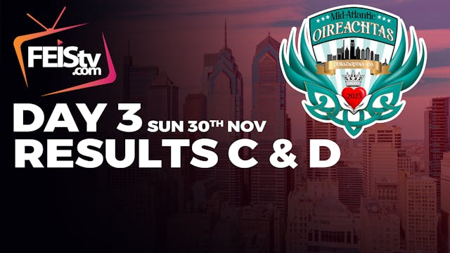 MARO 2025 Day 3 - RESULTS C & D