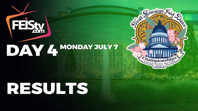 NAIDC 2025 Day 4 - RESULTS