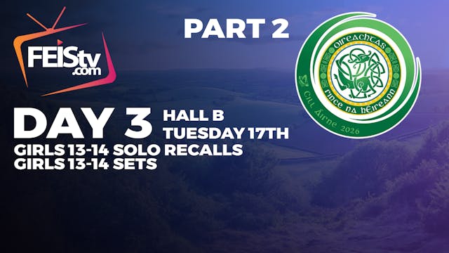 All Ireland 2026 Day 3 - HALL B PART 2