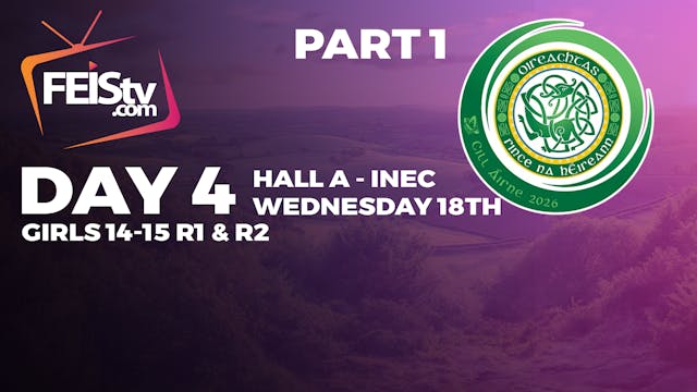 All Ireland 2026 Day 4 - HALL A (INEC) PART 1