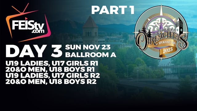 WRO 2025 Day 3 - BALLROOM A PART 1